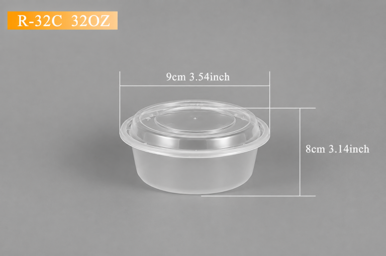ADL R-32C (32oz) Rectangular Container
