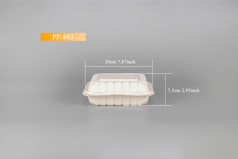 ADL PP-883 (Vented/Unvented) Clamshell Container