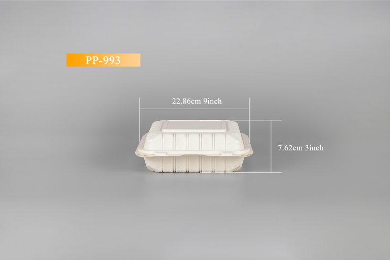 ADL PP-993 (Vented/Unvented) Clamshell Container