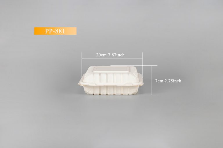 ADL PP-881 (Vented/Unvented) Clamshell Container