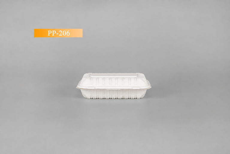 ADL PP-206 (Vented/Unvented) Clamshell Container