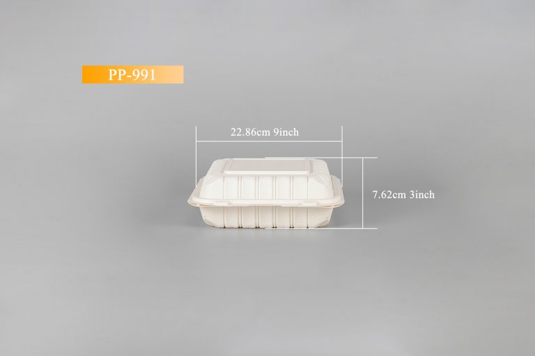 ADL PP-991 (Vented/Unvented) Clamshell Container