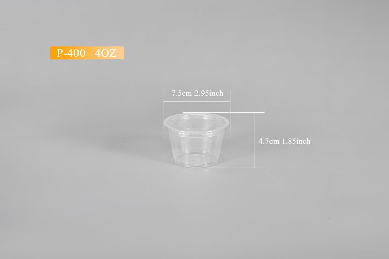 4oz Clear Portion Cup (set)
